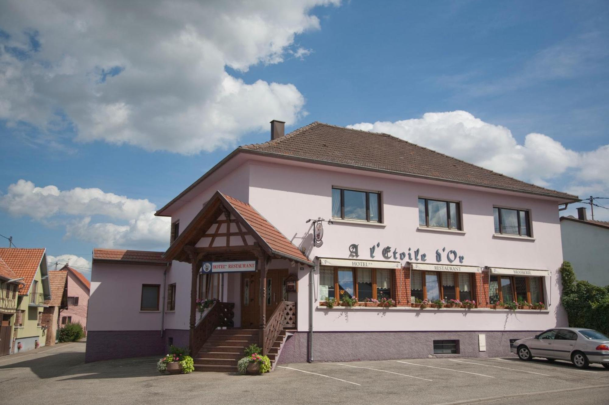Hotel A l'étoile d'or Batzendorf Exterior foto